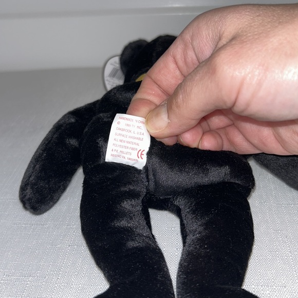 The End Bear Beanie Baby - Picture 7 of 9